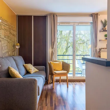 Le Saule - T2 Avec Balcon & Parking - Proche Disneyland Appartamento Serris